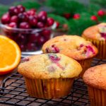 Spiced Cranberry Orange Holiday Muffins