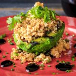 Quinoa Stuffed Avocado