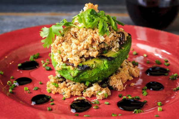 Quinoa Stuffed Avocado