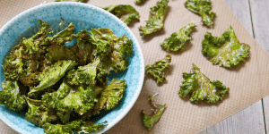 crispy kale chips