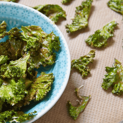 crispy kale chips