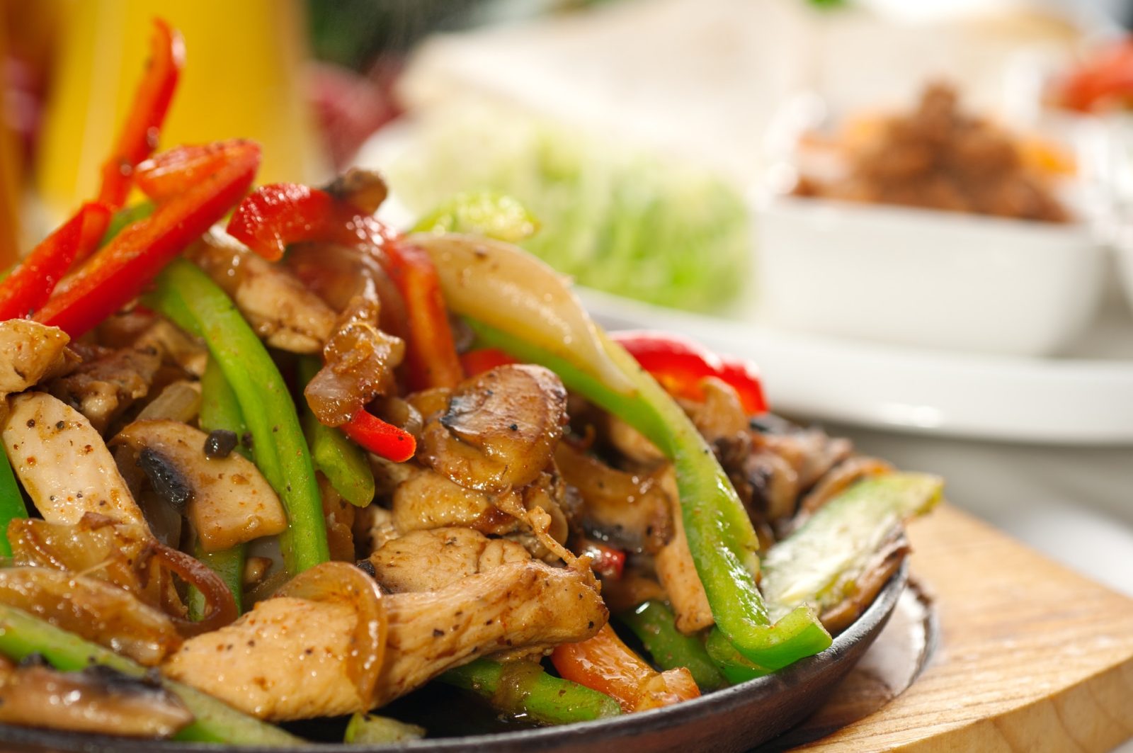 grilled fajitas