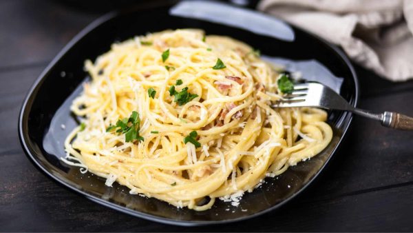 Vegan carbonara recipe